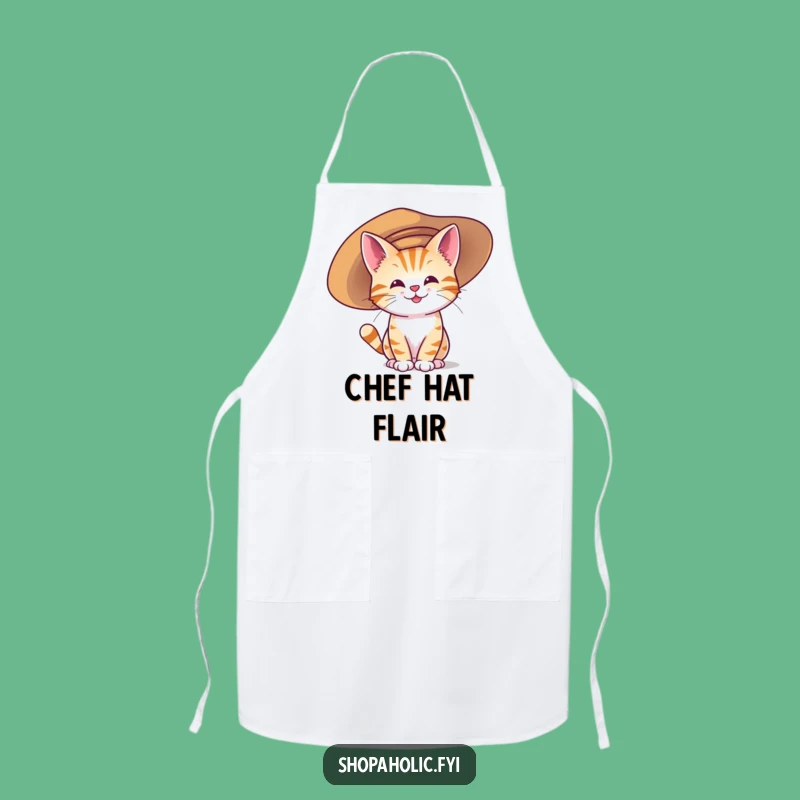 Funny Cat Chef Apron: Cook with Hilarious Feline Flair