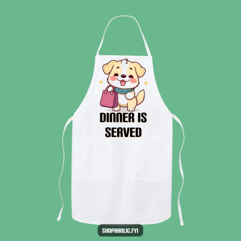 Funny Dog Gifting Apron - Hilarious Protection for Generous Cooks!