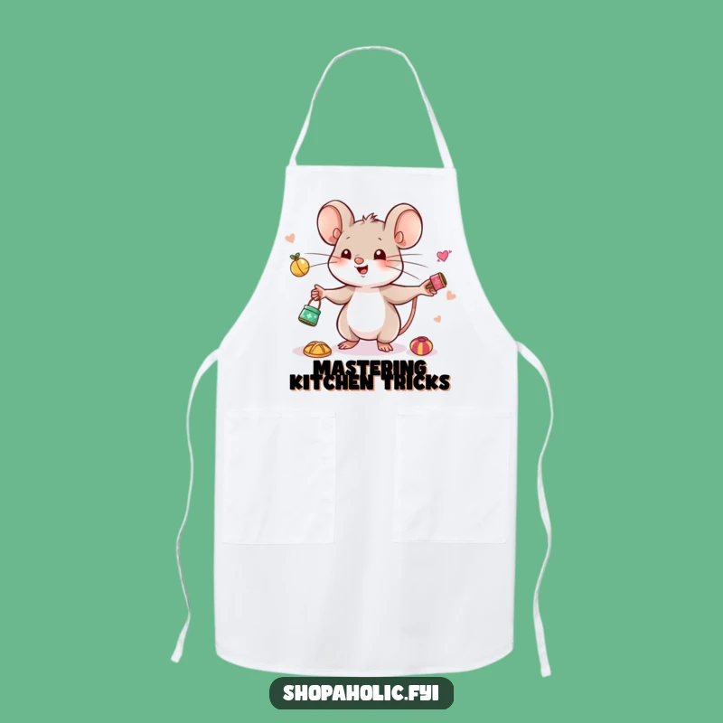 Funny Mouse Juggling Apron - Cook and Collect with Happy Flair