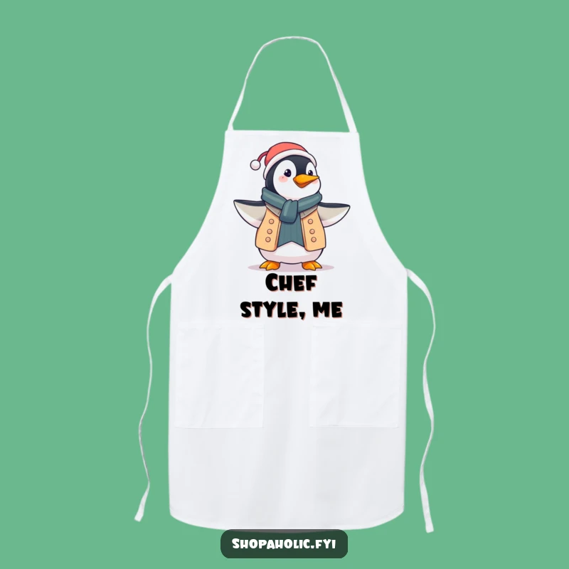 Funny Penguin Apron: Fashion Forward for Kitchen Style