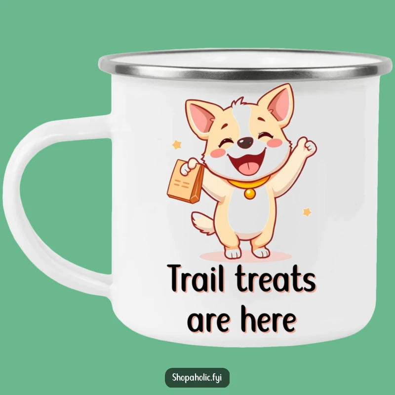 Funny Dog Camp Joy Mug - Your cheerful companion for outdoor shopping!