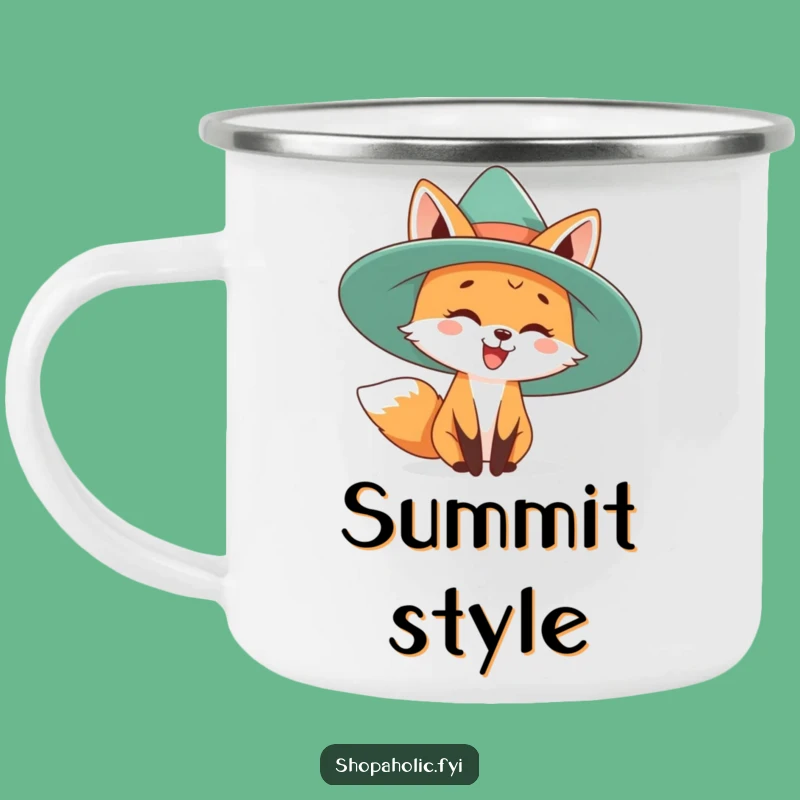 Funny Fox Wanderer Mug - Outdoor Style & Humor Gift