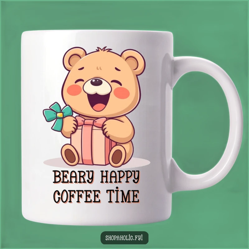 Funny Bear Gift Joy Mug: Hilarious Present for Anyone Who Loves Surprises