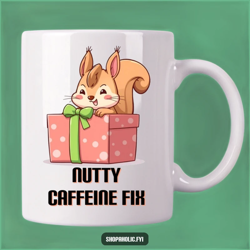 Funny Squirrel Gift Box Mug: Hilarious Surprise Gift for Nature Lovers