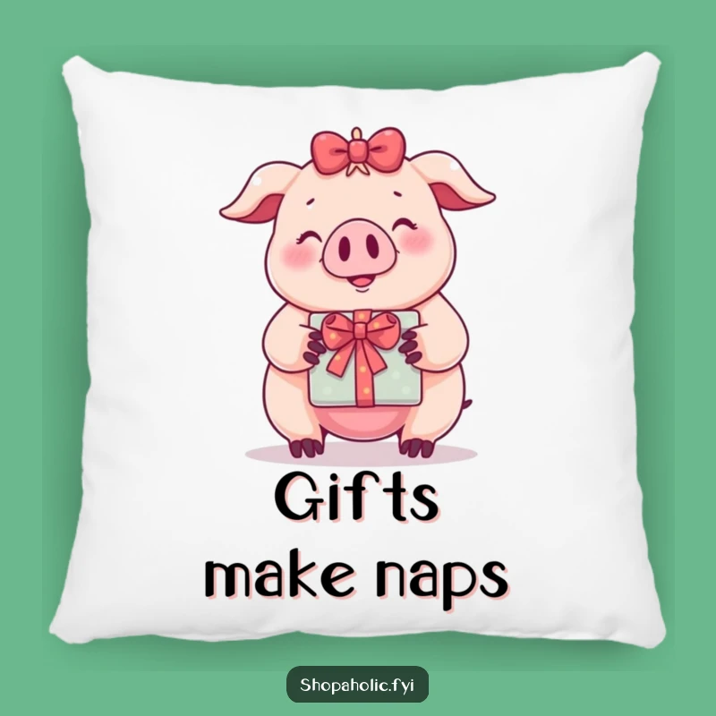 Funny Pig Pillow: Cozy Comfort with Gift, A Plush Funny Pillow for Sweet Dreams