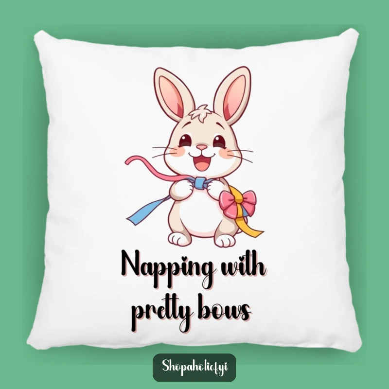 Funny Bunny Pillow: Cozy Celebration Cushion, Adorable & Funny Gift Accent