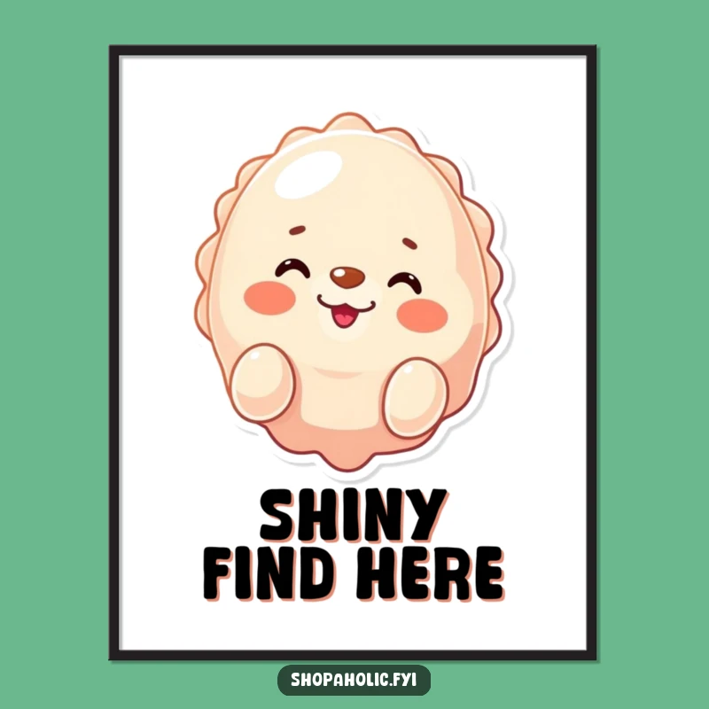 Funny Seal Purchase Poster: Winking Presentation Art for Walls