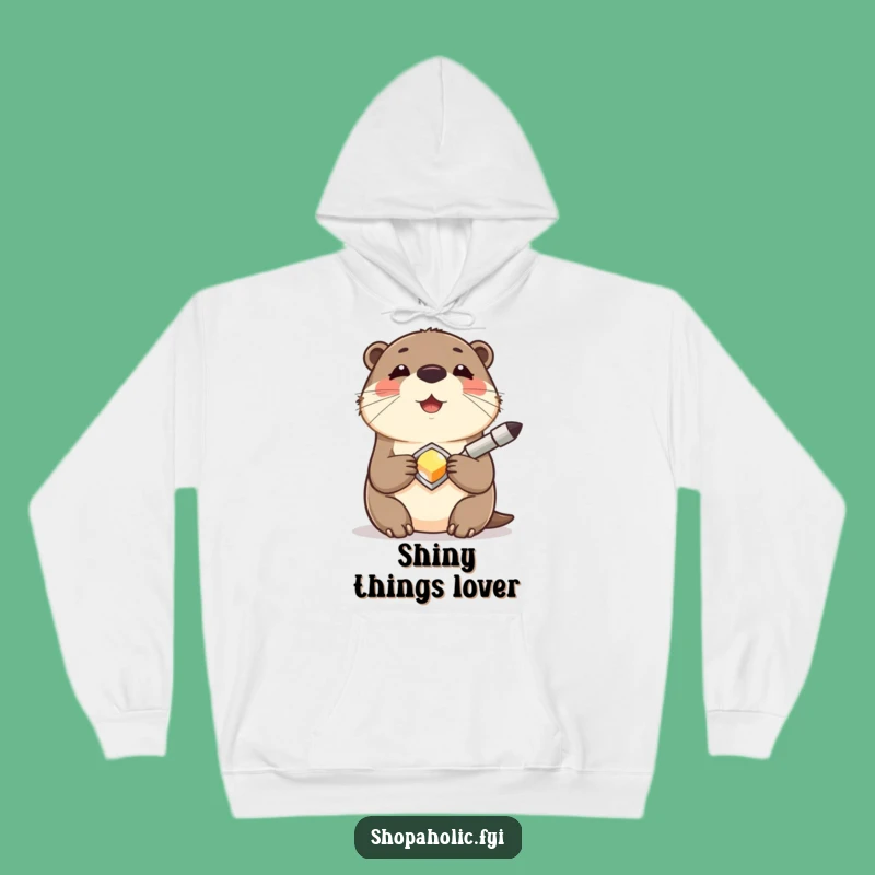 Funny Otter Cozy Hoodie: Warm and Joyful Accessory Animal Gift
