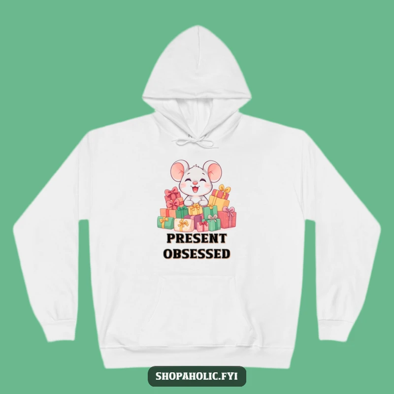 Funny Giggling Mouse Hoodie - Cozy & Hilarious Gift for Everyone!