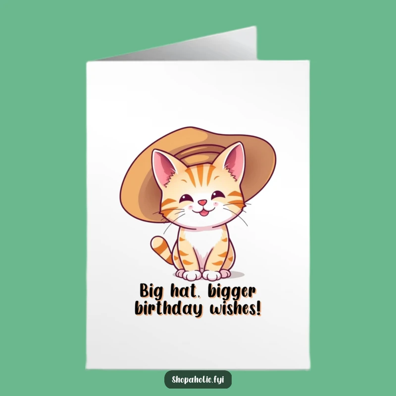 Free Printable Cat Birthday Card: Funny Downloadable Gift for a Purrfect Day!