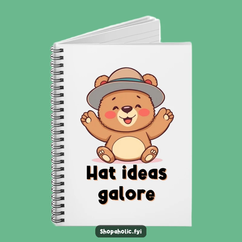Funny Bear Big Ideas Notebook: Jot Down Your Plans!