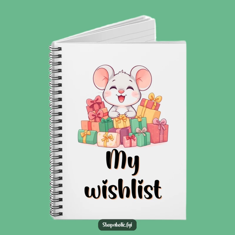 Funny Giggling Mouse Notebook - Jot Down Laughs with This Gift!