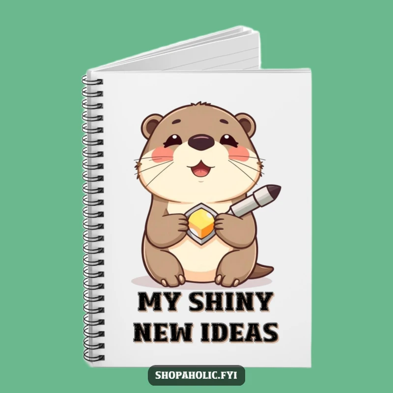 Funny Otter Journal: Joyful Shiny Find Animal Diary Gift