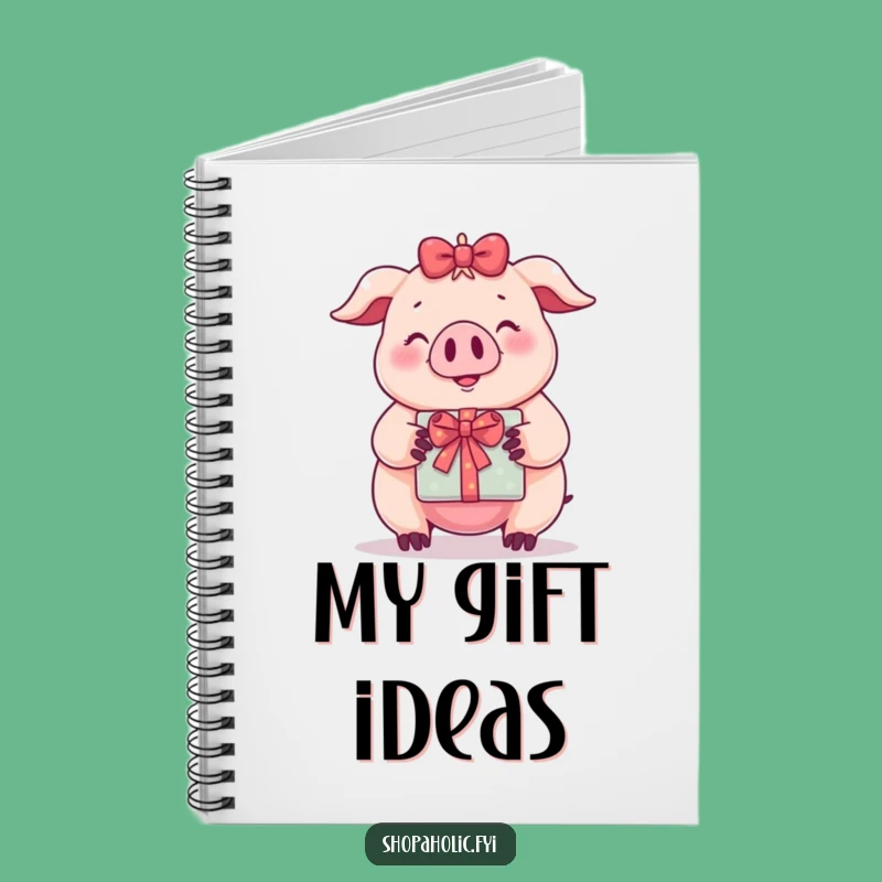 Funny Pig Notebook: Jot Down Ideas with Gift, A Cute Funny Notebook for Daily Notes