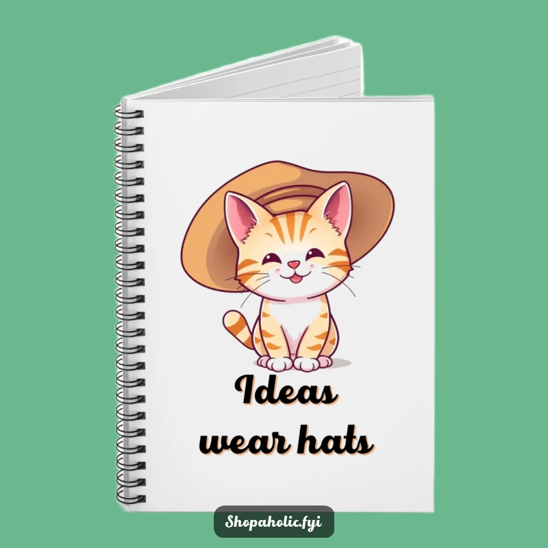 Funny Cat Fashion Notebook: Jot Down Ideas with Hilarious Style