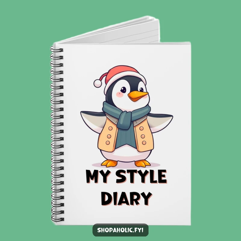 Funny Penguin Notebook: Fashionista for Your Style Notes