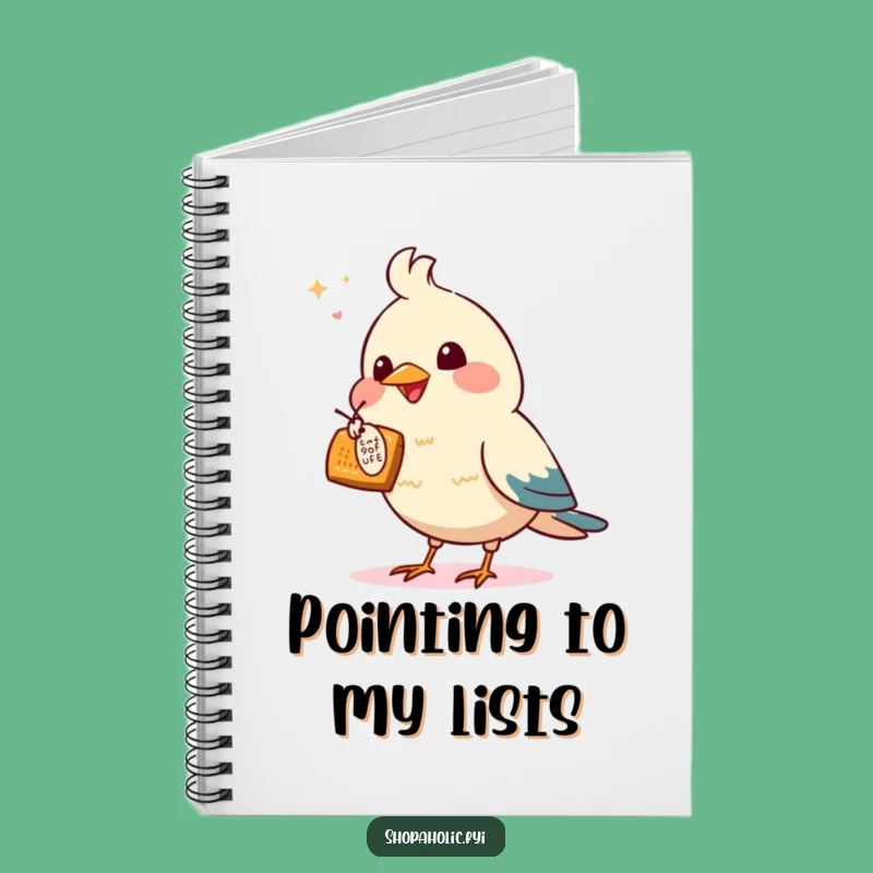 Funny Bird Deal Notebook - Humorous Journal for Shopper's Lists