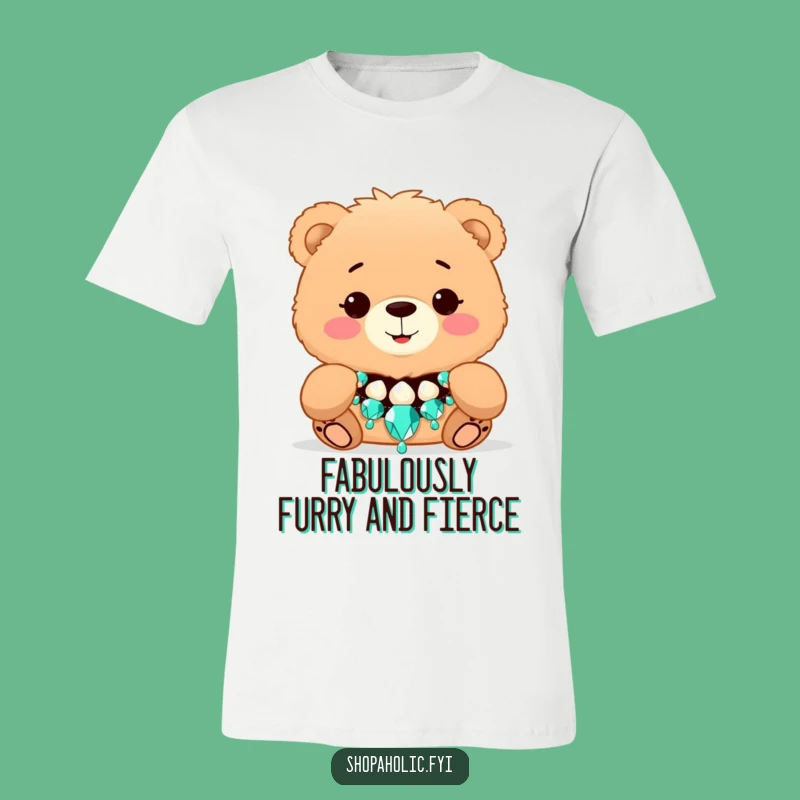 Funny Bear Fashion T-Shirt - Wear Your Sparkle with Pride