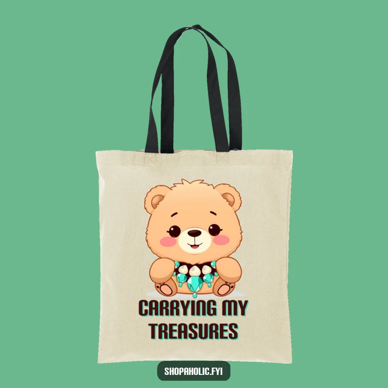 Funny Bear Fashion Tote Bag - Carry Your Style with Joy