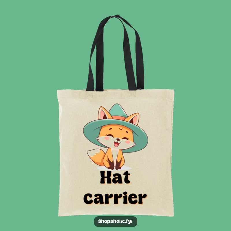 Funny Fox Fashion Tote Bag - Carry Your Style with Humor